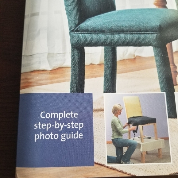 Singer Upholstery Basics Plus DIY Book Manual Recover Chairs Stools Ottomans - Picture 3 of 11
